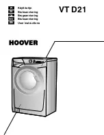 Предварительный просмотр 1 страницы Hoover VT 814 D21 User Instructions