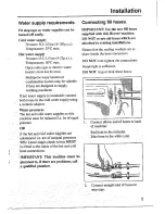 Preview for 5 page of Hoover WA 115 User Manual