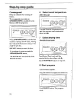 Предварительный просмотр 10 страницы Hoover WA 115 User Manual