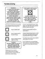 Preview for 13 page of Hoover WA 115 User Manual