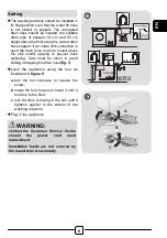 Предварительный просмотр 9 страницы Hoover WDWOAD Series Manual