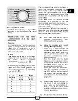 Preview for 17 page of Hoover WDXC 4751 Instruction Manual