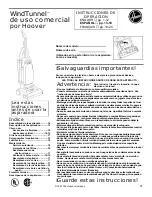 Предварительный просмотр 13 страницы Hoover Wind Tunnel Operating Instructions Manual