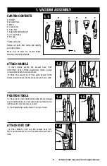 Предварительный просмотр 5 страницы Hoover WindTunnel 2 Whole House Rewind Owner'S Manual