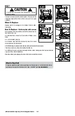 Предварительный просмотр 12 страницы Hoover WindTunnel 2 Whole House Rewind Owner'S Manual