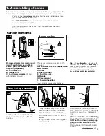 Preview for 3 page of Hoover WindTunnel Self-Propelled U6616 Owner'S Manual