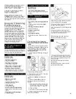 Предварительный просмотр 13 страницы Hoover WindTunnel U5465-900 Owner'S Manual