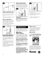 Предварительный просмотр 8 страницы Hoover WindTunnel U5470-900 Owner'S Manual