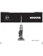 Hoover WR71WR01001 User Manual предпросмотр