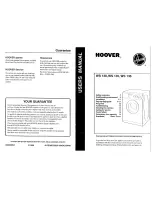 Hoover WS 130 User Manual preview