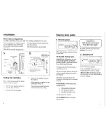 Preview for 6 page of Hoover WS 130 User Manual