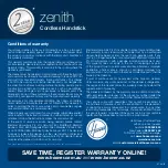 Предварительный просмотр 16 страницы Hoover zenith Manual