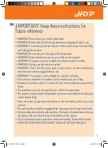 Предварительный просмотр 3 страницы HOP Nurse Instructions Manual