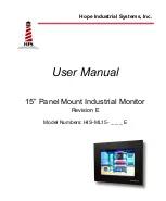 Preview for 1 page of Hope Industrial Systems HIS-ML15-***E Series User Manual