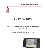 Предварительный просмотр 1 страницы Hope Industrial Systems HIS-RL15- ***D Series User Manual