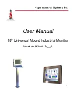 Preview for 1 page of Hope Industrial Systems HIS-WL19-*A Series User Manual