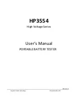 Предварительный просмотр 1 страницы Hope Technology High Voltage Series User Manual