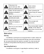 Preview for 17 page of Hopeland HY820 User Manual