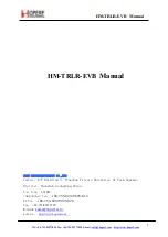 HopeRF HM-TRLR-EVB Manual предпросмотр