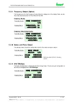 Preview for 71 page of hopf Elektronik GmbH 6844 Technical Manual