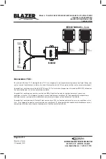 Предварительный просмотр 8 страницы Hopkins BLAZER CWL622 Owner'S Manual