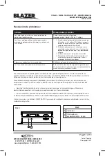 Предварительный просмотр 11 страницы Hopkins BLAZER CWL622 Owner'S Manual