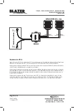 Предварительный просмотр 12 страницы Hopkins BLAZER CWL622 Owner'S Manual