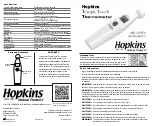 Предварительный просмотр 1 страницы Hopkins TempleToush Quick Start Manual