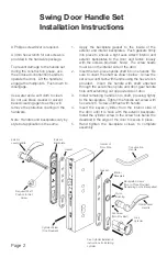 Предварительный просмотр 2 страницы Hoppe 7517464 Installation Packet