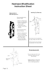 Предварительный просмотр 14 страницы Hoppe 7517464 Installation Packet