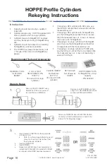 Предварительный просмотр 16 страницы Hoppe 7517464 Installation Packet