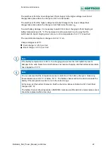 Preview for 22 page of Hoppecke Batteries Rail Power Operating And Maintenance Manual