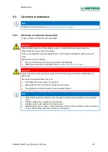 Preview for 36 page of Hoppecke Batteries Rail Power Operating And Maintenance Manual