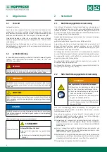 Preview for 4 page of Hoppecke trak HF premium Operating Manual