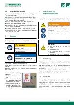 Preview for 9 page of Hoppecke trak HF premium Operating Manual