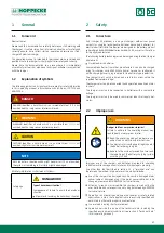 Preview for 17 page of Hoppecke trak HF premium Operating Manual