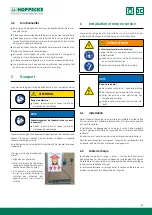 Preview for 35 page of Hoppecke trak HF premium Operating Manual