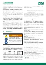 Preview for 39 page of Hoppecke trak HF premium Operating Manual