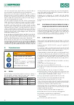 Preview for 52 page of Hoppecke trak HF premium Operating Manual