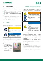 Preview for 61 page of Hoppecke trak HF premium Operating Manual