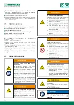 Preview for 70 page of Hoppecke trak HF premium Operating Manual