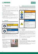 Preview for 74 page of Hoppecke trak HF premium Operating Manual