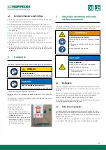 Preview for 87 page of Hoppecke trak HF premium Operating Manual