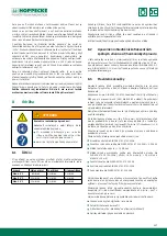 Preview for 117 page of Hoppecke trak HF premium Operating Manual