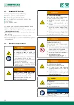 Preview for 122 page of Hoppecke trak HF premium Operating Manual