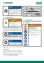 Preview for 153 page of Hoppecke trak HF premium Operating Manual