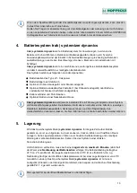 Preview for 12 page of Hoppecke trak | systemizer dynamics Installation, Operating And Maintenance Manual