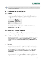 Preview for 13 page of Hoppecke trak | systemizer dynamics Installation, Operating And Maintenance Manual