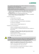 Preview for 25 page of Hoppecke trak | systemizer dynamics Installation, Operating And Maintenance Manual