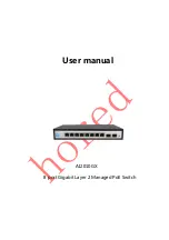 Hored AI2010GX User Manual preview